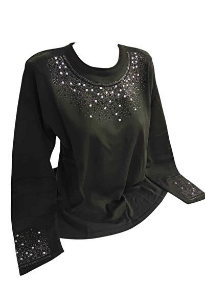 Sel Giyim New Season Stone Mom Sweater Bluz