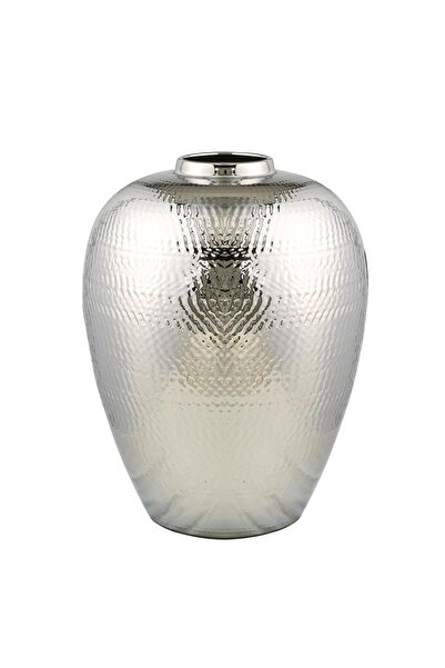 Vitale Suis Dekoratif Vazo Silver 29x17x43 cm AK.WLT0689