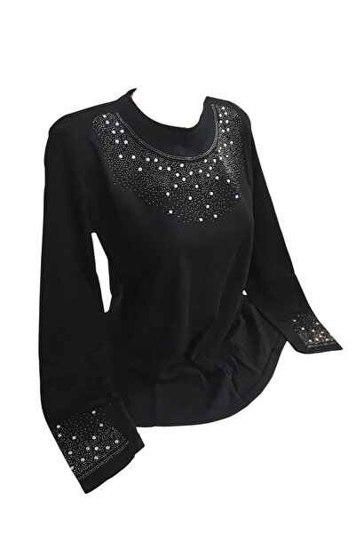 Sel Giyim New Season Stone Mom Sweater Bluz