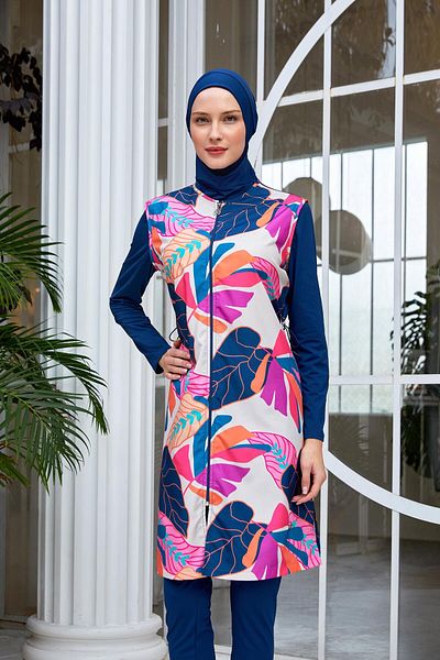 MARESİVA Islay Long Sleeve Hijab Swimsuit 2303