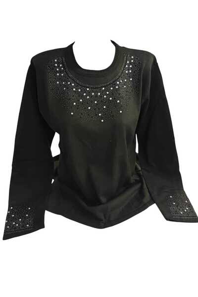 Sel Giyim New Season Stone Mom Sweater Bluz