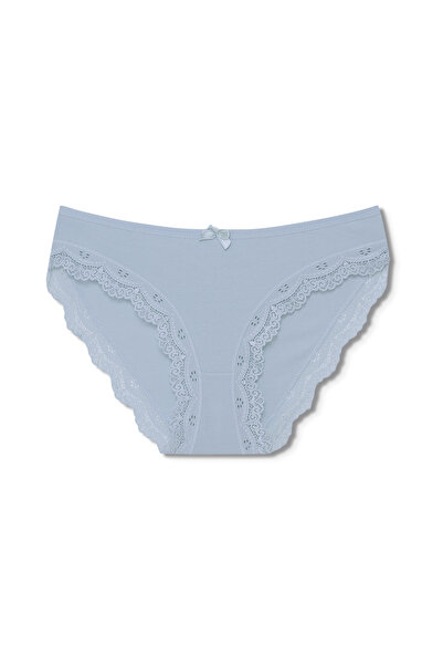 HNX Pachet de 2 chiloți de damă din bumbac cu detaliu din dantelă