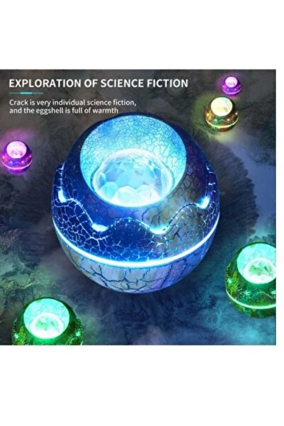 Sihirli Yumurta Dinozor Yumurtası Şekilli Galaksi Gece Lambası - Çocuk Odası ...