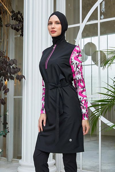 MARESİVA Long Sleeve Hijab Swimsuit