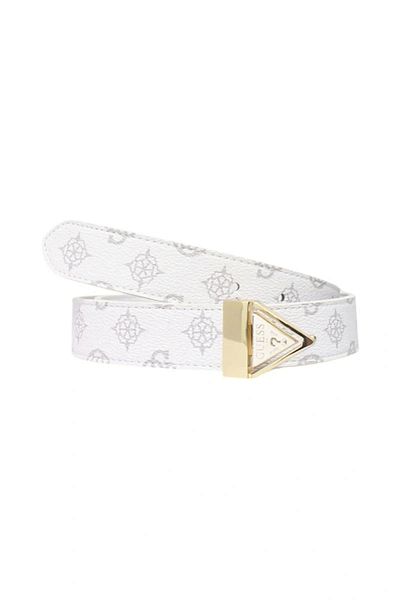 Guess DORYS REV & ADJ BELT H30 Γυναικεία Λευκή Ζώνη BW9211P5130-WLO