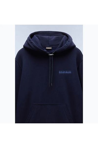 Napapijri Pánska modrá mikina Napapijri B-Albula Blu Marine