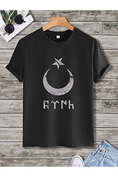 BADAT TEKSTİL türk devleti-ayyıldız-transferbaskı-türk-kurt-kişiye özel