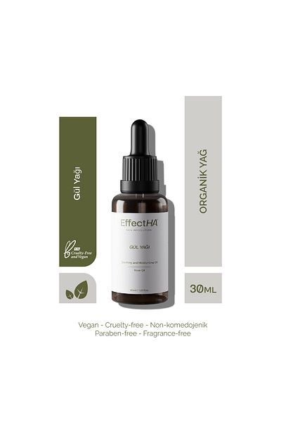 EffectHA Organic Rose Oil 30 ml