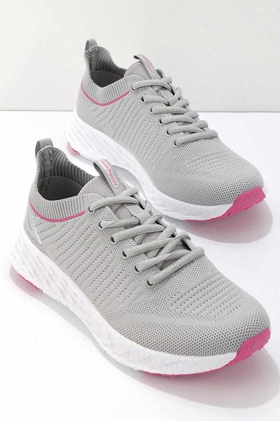 Hush Puppies Women's Gray Sneakers - Hp 0144094082