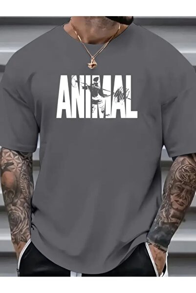 DAXİS Sportwear Company ΑΝΔΡΙΚΟ T-Shirt Crew Neck Relaxed Fit με στάμπα