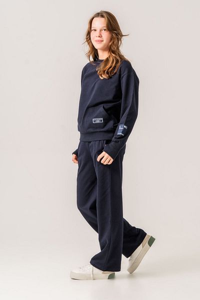 HAUSEkids 9-15 Years Well Design Live Girl's Suit -Navy Blue-