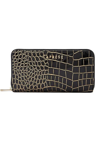 Caprese Miranda Women Handbag |classic Leather Wallet For Women| Large| Black
