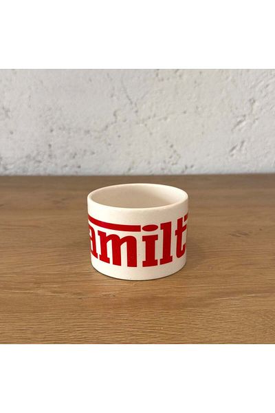 The Lucid Lab Hamiltonn / Ferrari Yellow U Handle Mug
