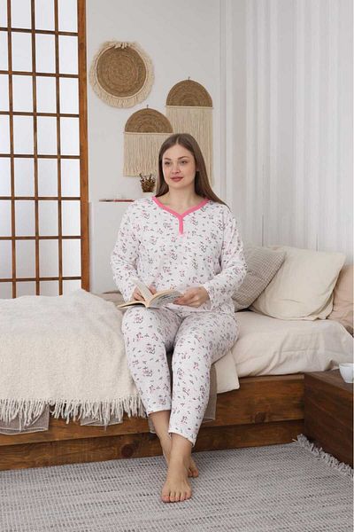 LİLA İÇ GİYİM Battal Pjama Set