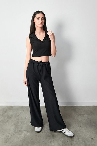 Fulla Moda Body crop cu snur