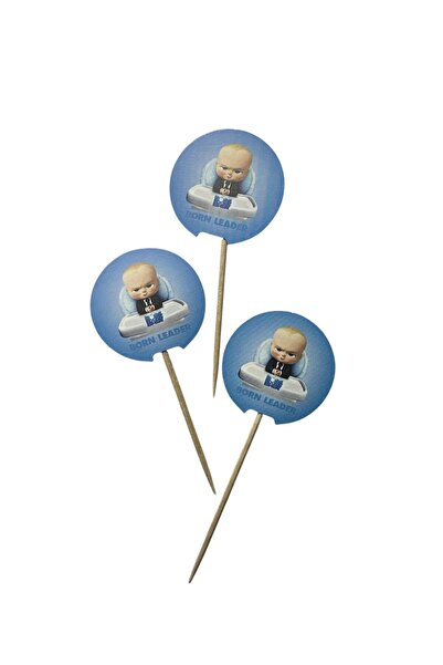 Cadde Süs Patron Bebek Temalı Pasta Kürdanı Doğum Günü Cupcake Süsleme Pasta ...