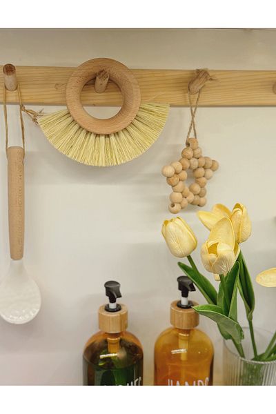 BUCOLIC Wooden Ring Multi-Purpose Brush