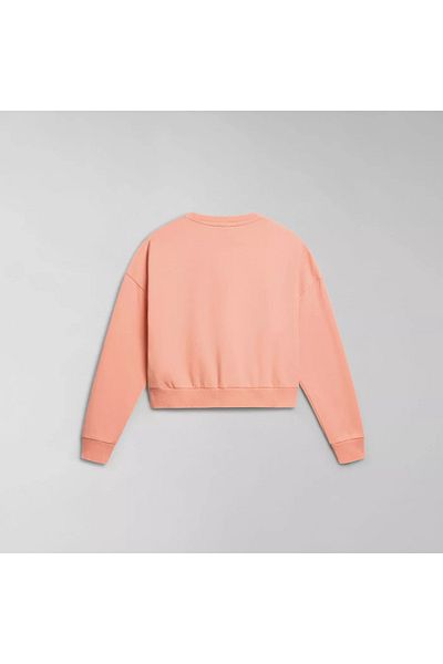 Napapijri Dámska ružová mikina s potlačou Napapijri B-Box W C S P1I Pink Salmon