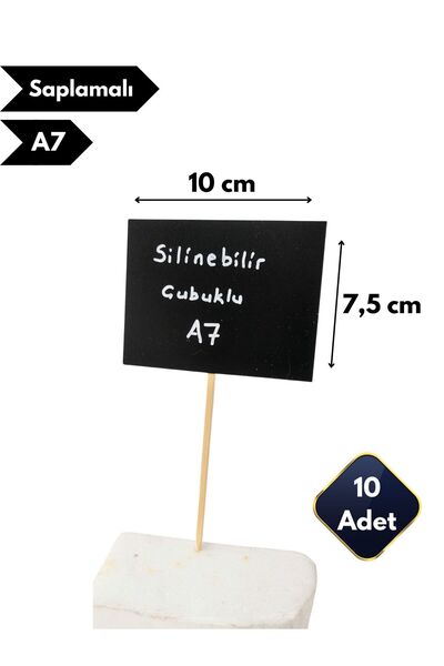 Global Türk Brisiva crna etiketa za letnje brisanje, tablica sa imenom sa šta...