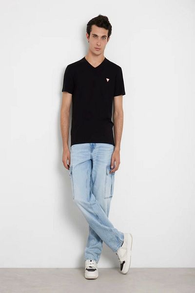 Guess Vn Ss Core Tee Str Men's Black T-Shirt M2Yi32J1314-Jblk