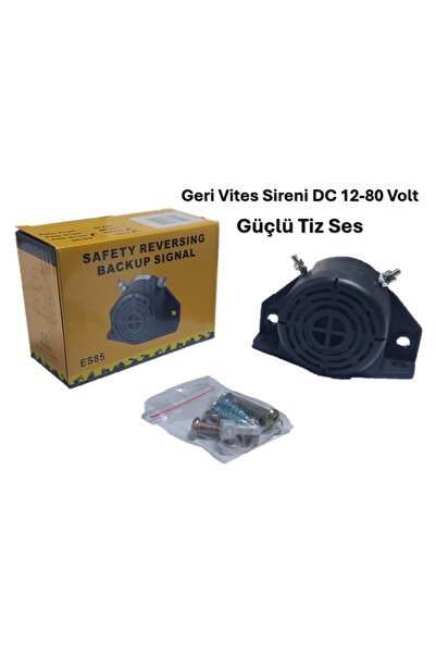 reyoto Geri Vites Sireni Di-dit 107-120db Standart Ses Dc12-80 Volt