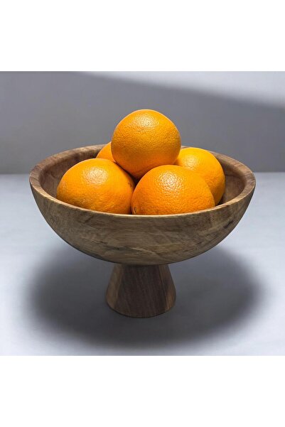 zagorwood Sunumluk, ceviz sunumluk, ayaklı sunumluk, meyvelik, salata kasesi, sunum, tabak