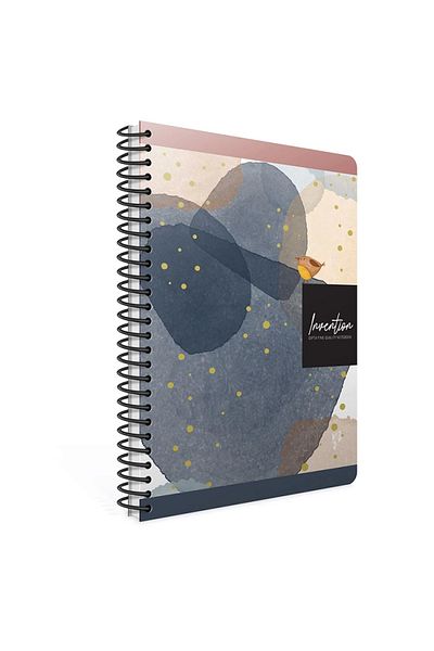 Gıpta Inventıon Spiral Hard Cover 17X24 120Yp. Lined Notebook