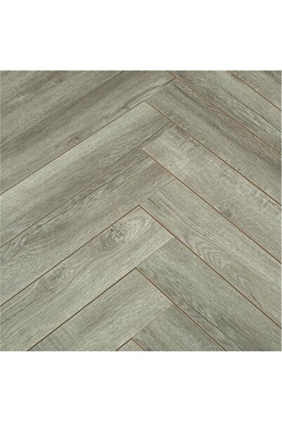 Evdema Vitale Lodgi Herringbone Gümüş Meşe 8 mm Balıksırtı Parke VTLTP.19009-B Sol