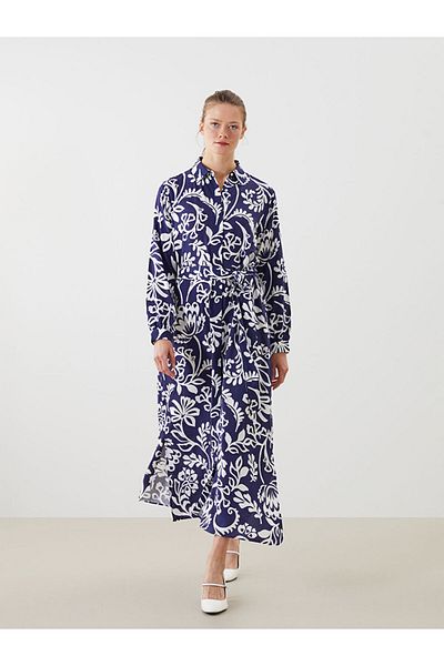 LC Waikiki Rochie cămașă de damă cu model de sezon nou - S5K899Z8