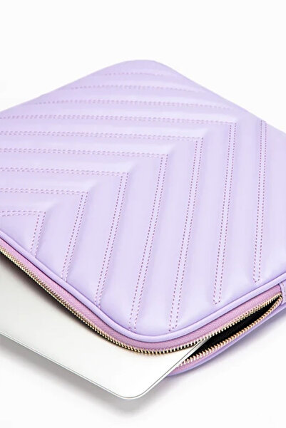 MORCA حقيبة كمبيوتر محمول ماك بوك إير برو 13.3 بوصة و14 بوصة أرجواني