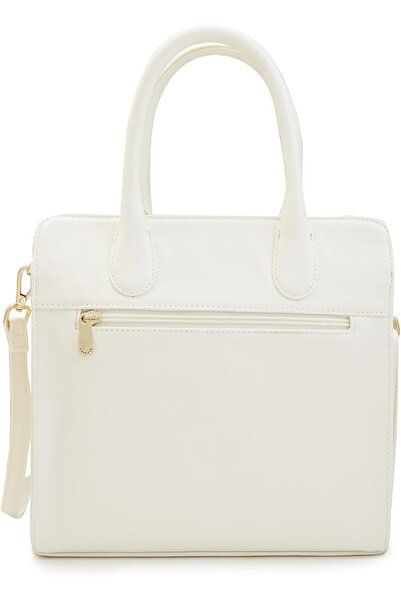 Caprese Zeta Women Handbag| Trendy Tote Purse For Ladies|large| Vanilla