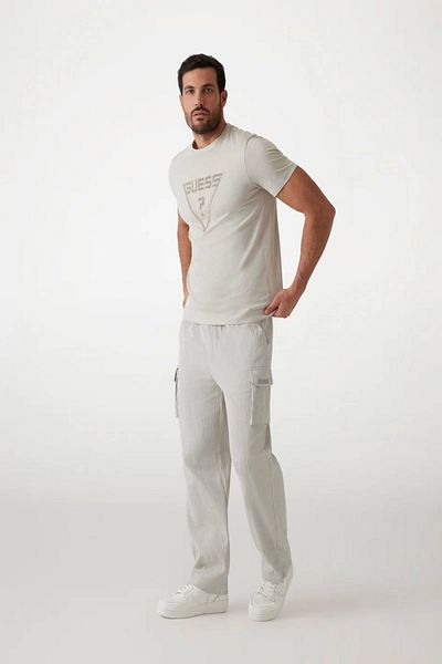 Guess Ανδρικό μπλουζάκι Midway Cn Γκρι T-shirt Z5rı03ı3z14-g9h6