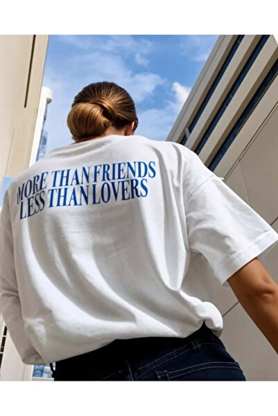 Jose Clothing Γυναικείο μπλουζάκι με λευκό μοτίβο με λαιμόκοψη μεγάλου μεγέθους