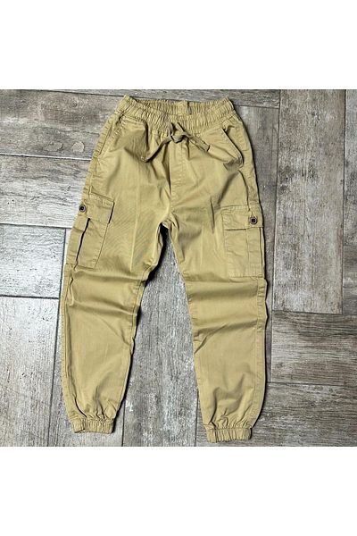 YİGİT BUTİK Yigit Boutique Cargo Pocket Gabardine Boy's Pants