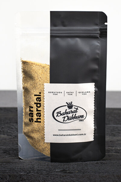 Baharat Dükkanı Sarı Hardal Toz 60 gr