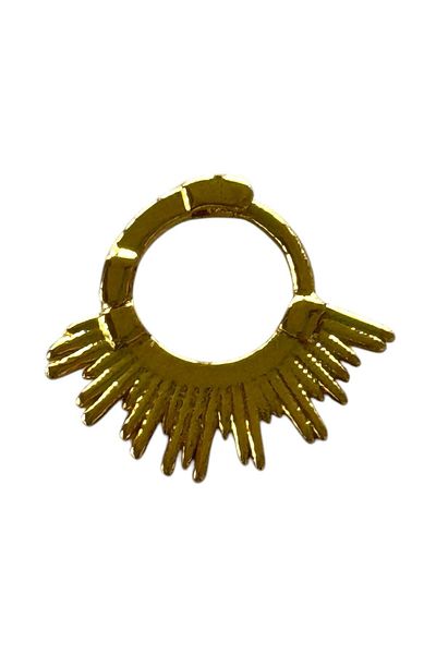 TAKIŞTIR Gold Color Surgical Steel Hoop Tragus/Cartilage Earring/Piercing (Single)