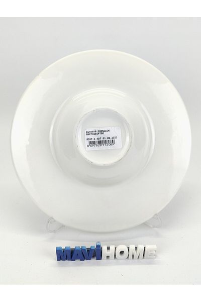Kütahya Porselen Chef Taste 28 cm Cream Porcelain Pasta Plate Single