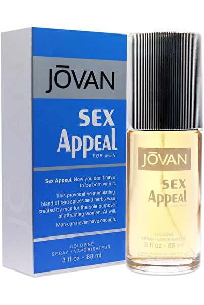 Jovan Sex Appeal Cologne for Men - 88 ml - Eau de Cologne