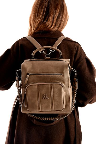 KIRASE Mega Bag Ποιότητας Δερμάτινο Πολλαπλών Διαμερισμάτων ώμου και σακίδιο πλάτης