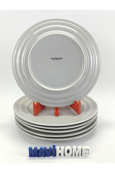 Kütahya Porselen Tuana Series 25 cm - Serving Plate of 6