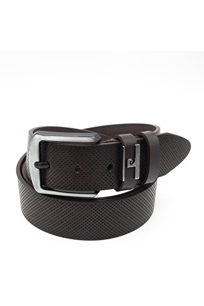 Pierre Cardin Кафяв кожен мъжки колан PC-2099K2Z