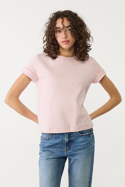 Stradivarius Basic regular fit T-shirt