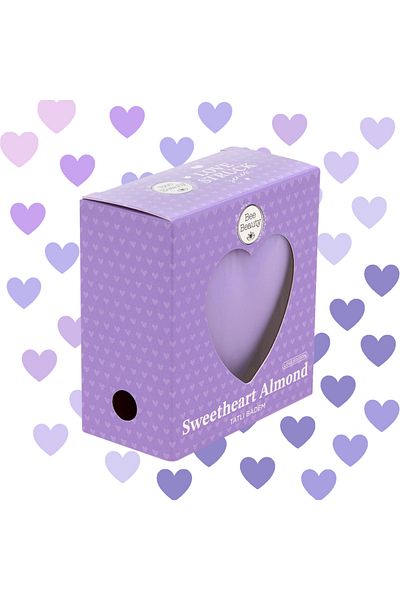 Bee Beauty Sweetheart Almond Sweet Almond Heart Soap 120 g - Valentines Day