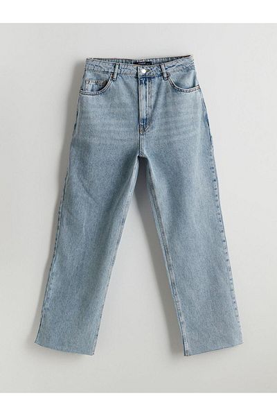 LC Waikiki Pantaloni de jeans pentru femei XSIDE Straight Fit