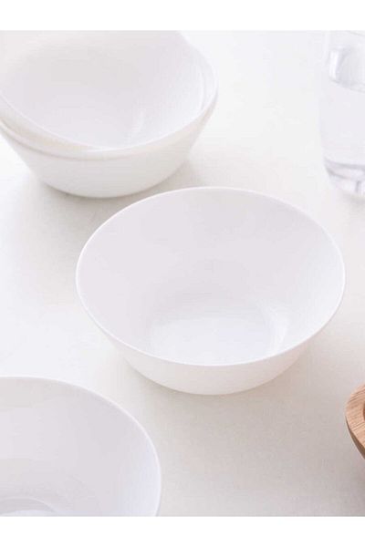 Luminarc 15 cm White 6 Pieces Soup Bowl Classic Diameter 15 cm