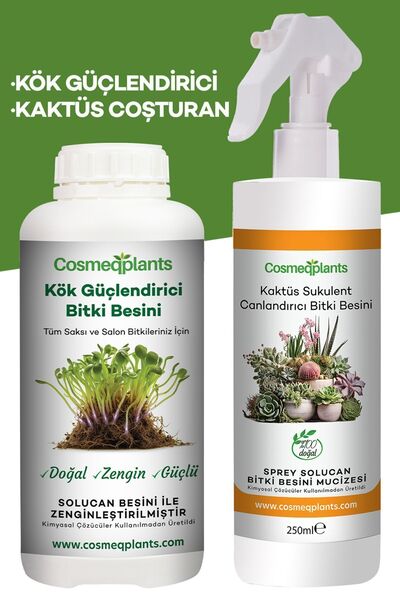 2'li Set Kök Güçlendirici 250ml ve Kaktüs Coşturan 250ml