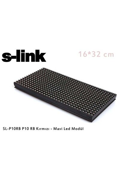S-LINK SL-P10RB P10 RB Kırmızı - Mavi Led Modül