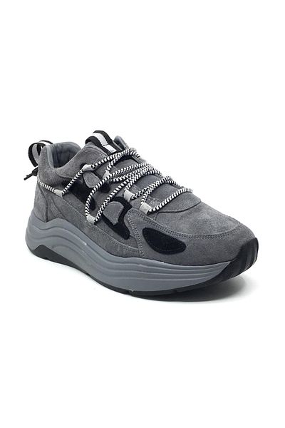 Luiz Paulo 100% δέρμα Nubuck Εσωτερικά και Εξωτερικά Άνετα Ανδρικά Αθλητικά Παπούτσια Εισαγόμενα Μπαλόνι Σόλα 39-44