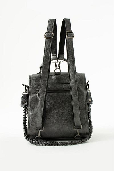 Baginn Women's Backpack 27*27 cm Whether Back or Shoulder Functional Use Faux Leather Daily Bag