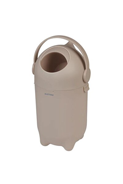 Nattou Dropy Baby Diapers - Brown Trash Can